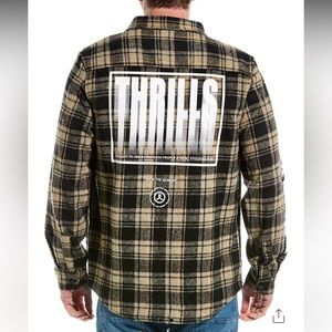 WeSC Oden Thrills Fleece Shirt Jacket Shacket